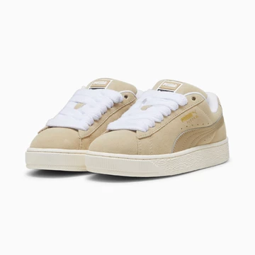 Der Puma Suede XL Putty von schräg außen
