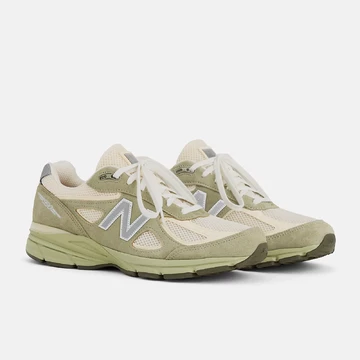 New Balance 990v4 Made in USA Olive Leaf Paar