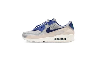 Nike Air Max 90 Coconut Milk and Deep Royal Blue