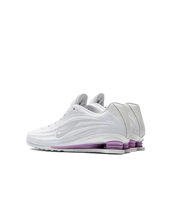 Nike Shox Z White & Light Magenta schräg