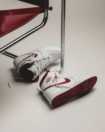 Jordan 1 High 85 Metallic Burgundy