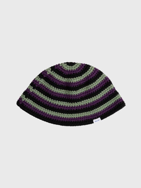 RASSVET STRIPED KNITTED BUCKET HAT Image