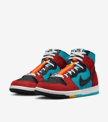 Di'orr Greenwood SB Dunk High Navajo Arts Paar