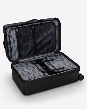 Nike Air Force 1 Hardshell 26" Suitcase Black 96L offen