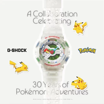 Pokémon x CASIO G-SHOCK GA-110 30th Anniversary