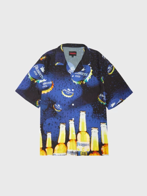 Pleasures Cerveza Camp Shirt Image