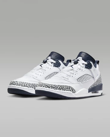 Der Jordan Spizike Low Obsidian von schräg außen