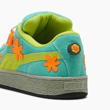 Scooby-Doo! x Puma Suede XL Detail Ferse seitlich von Hinten