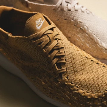 Nike Air Footscape Woven Sesame Mood Close up