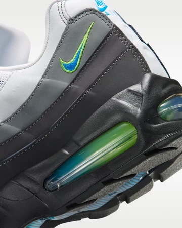 Nike Air Max 95 Big Bubble Green Apple Ferse Details