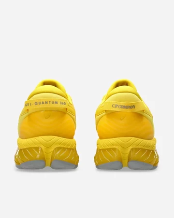 Die Ferse des C.P Company ASICS GEL-Quantum 360 VIII Yellow