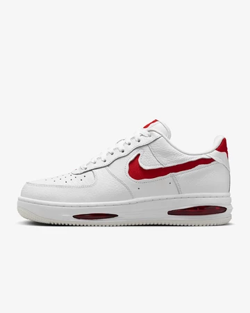 Air Force 1 Low EVO Pack Außenseite Colorway Weiß/Rot