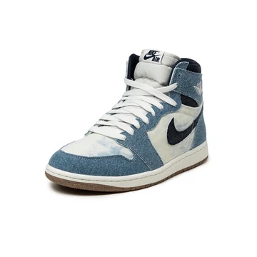 Jordan 1 High Denim Obsidian von vorne