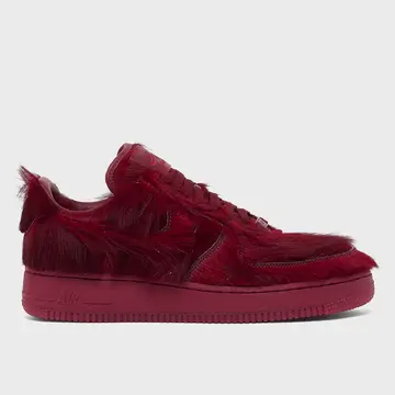 Nike Air Force 1 Low Pony Hair Team Red