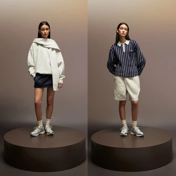 Der Kith New Balance 1906R White Blue am Fuß