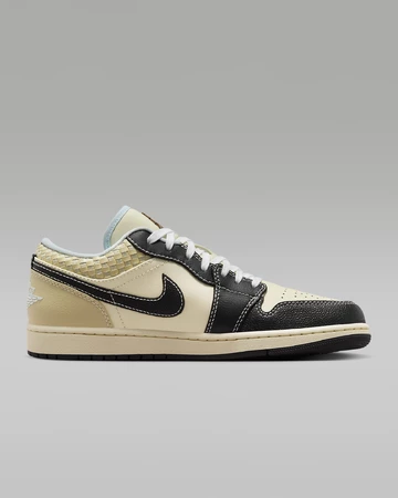 Jordan 1 Low SE Black Muslin Innenseite
