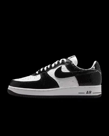Nike Air Force 1 '01 Cracked Leather Black