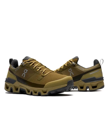 On Running Cloudwander Waterproof Safari seitlich Motion