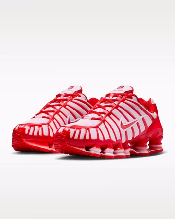 Nike Shox TL Habanero Red schräg