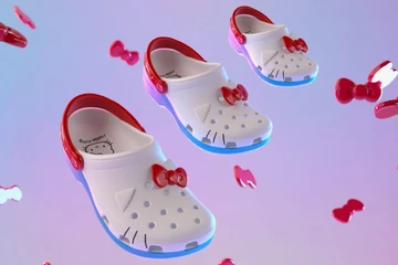 Hello Kitty Crocs Lookbook Bilder vom Classic Clog