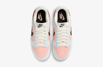 Dunk Low Glacier Blue Arctic Orange Paar von oben