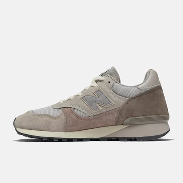 AURALEE x New Balance 475 Braun Außenseite