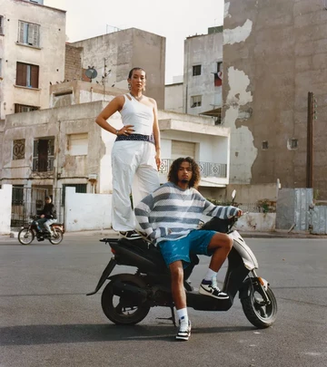 Jordan Air Ship SP x Opium Black Court Purple Mood 3