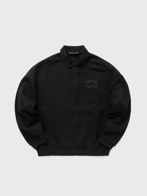 FLEECE POLO BLACK  Image