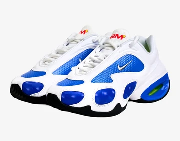 Veneda Carter x Nike Air Max Muse White & Racer Blue Paar