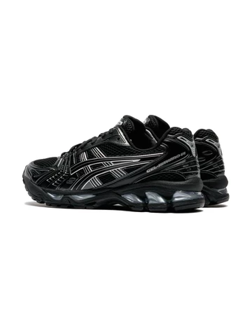 ASICS GEL-Kayano 14 Black Pure Silver - Ferse
