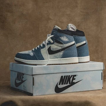 Jordan 1 High Denim Obsidian Mood 3