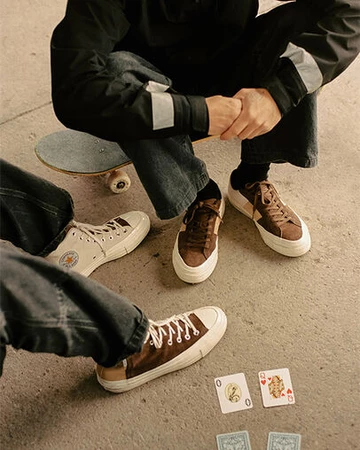 Carhartt WIP Converse CONS Brown & Cream Pack All Star Mood