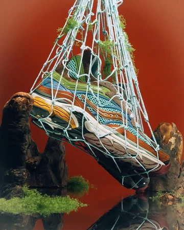 Sneaker Politics x Saucony Progrid Omni 9 Sportsman's Paradise Mood 1