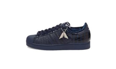 Anthony Edwards x adidas Superstar Navy Croc