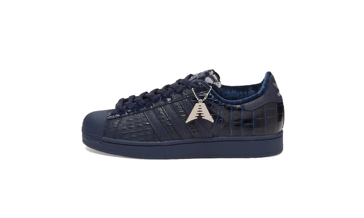 Anthony Edwards x adidas Superstar Navy Croc