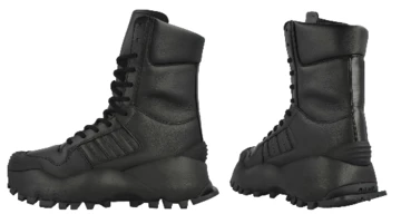 Willy Chavarria x adidas Forum Boot Mid Black schräg