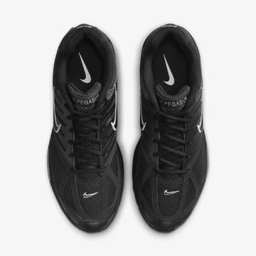 Nike Air Pegasus 2005 Black Metallic Silver Paar von oben