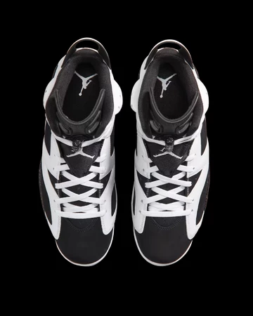 Nike Air Jordan 6 Retro Oreo von oben