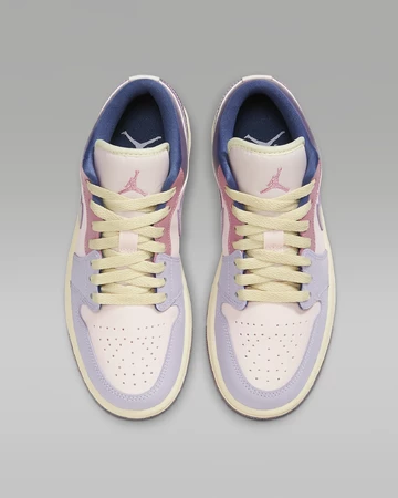 Jordan 1 Low Pastel Plum von oben
