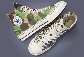 Brain Dead x Converse Chuck 70 Mixed Animals von oben