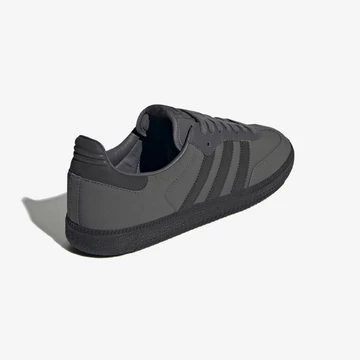 adidas Samba Grey Five seitlich von hinten