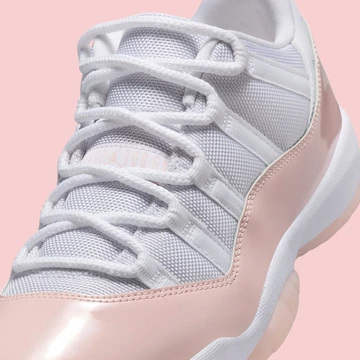 Jordan 11 Low Legend Pink Detail Laces