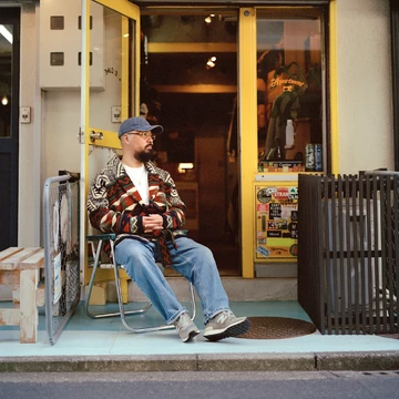 New Balance 1300 Mirage Gray worn