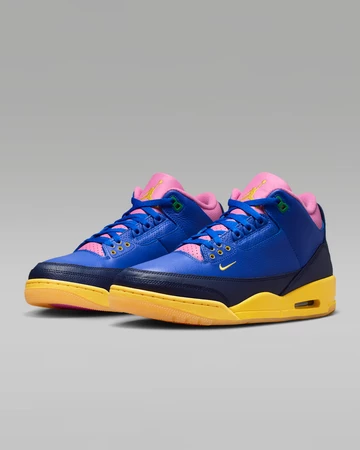 Air Jordan 3 Retro Brazil Paar seitlich
