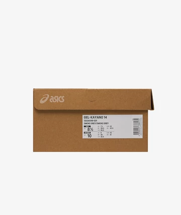 ASICS Gel-Kayano 14 Smoke Grey Verpackung
