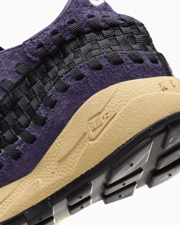 Nike Air Footscape Woven Dark Raisin Ferse Details