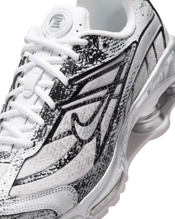 Nike Shox Ride 2 Metallic Platinum Upper Details