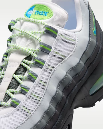 Nike Air Max 95 Big Bubble Green Apple Upper Details