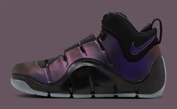 Nike Zoom LeBron 4 Eggplant Außenseite