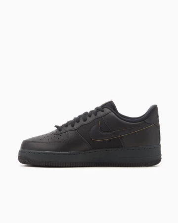 Air Force 1 Low Ballistic Mesh Black University Gold Außenseite
